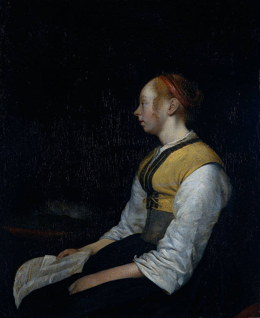 Girl in Peasant Costume