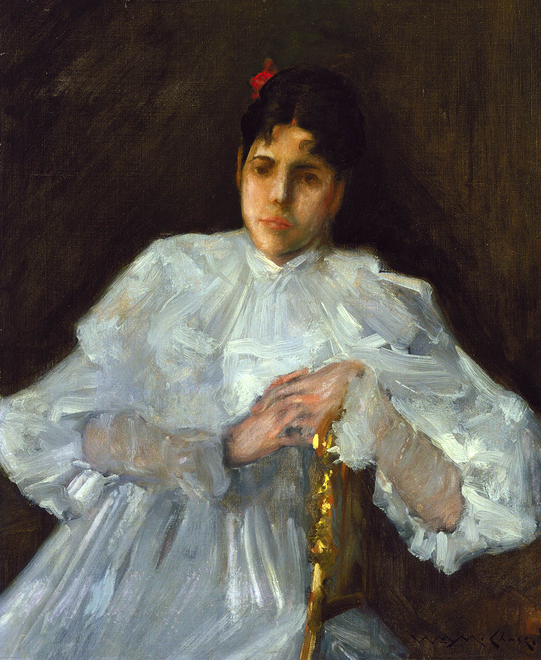 Girl in White