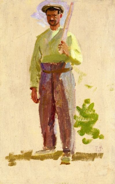 Grape Picker in a Cap II