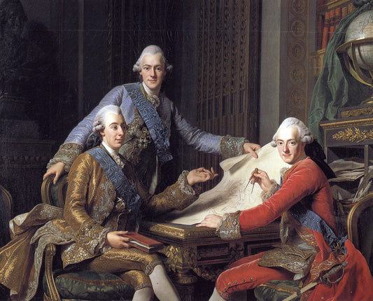 Gustav III with Brothers