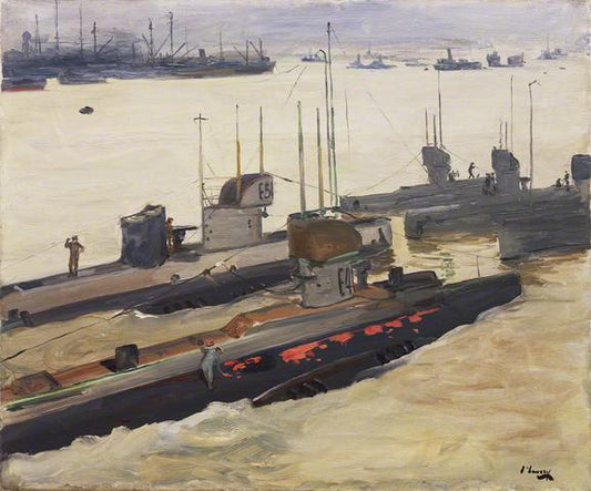 British Mine-Laying Submarines, Harwich