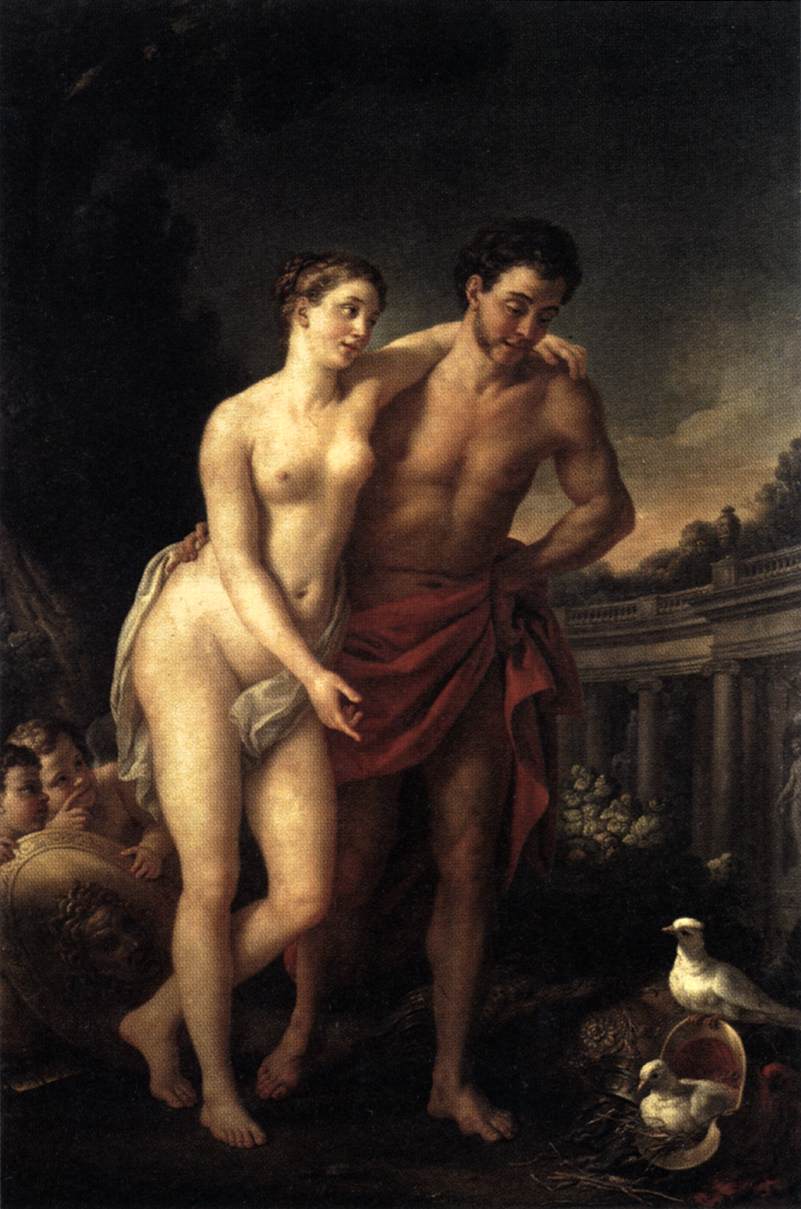 Venus Showing Mars her Doves Making a Nest in his Helmet