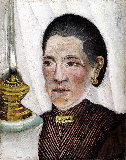 Portrait of artists second wife