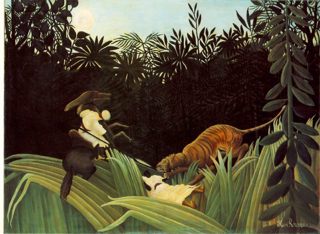 Scout Attacked by a Tiger