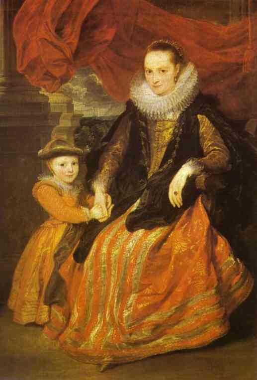 Portrait of Susanna Fourment and Her Daughter