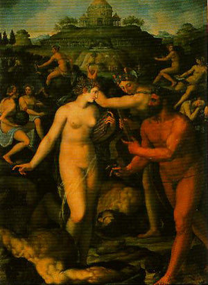 Hercules Crowned by the Muses