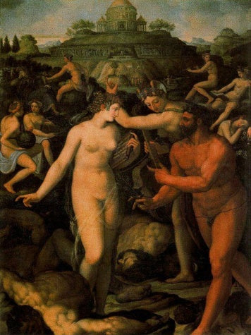 Hercules with the Muses