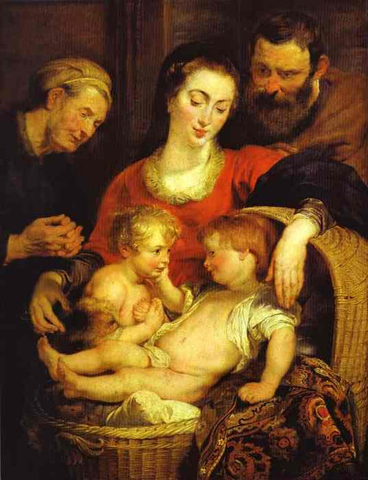 Holy Family with St Elizabeth