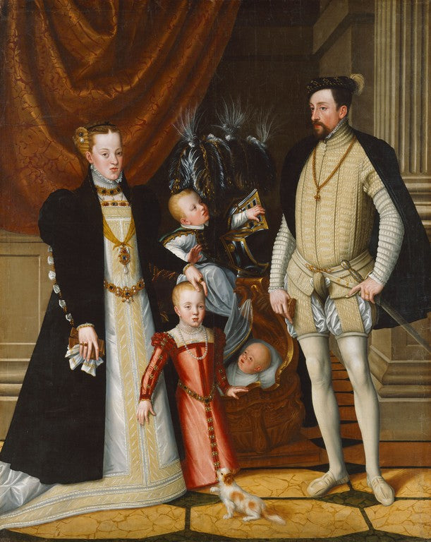 Holy Roman Emperor Maximilian II of Austria and Family