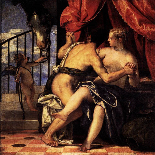 Venus and Mars with Cupid and a Horse