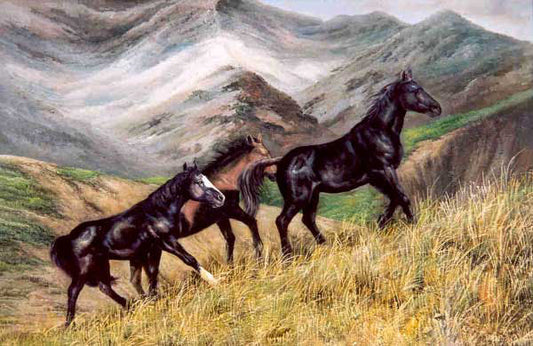 Horse Paintings N018