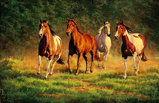 Horse Paintings N237