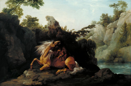 Horse Devoured by a Lion