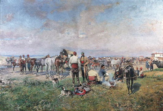 Horse Market on the Prairie