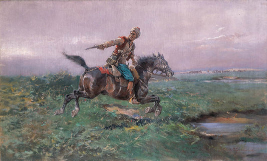 Horseman on the Steppe