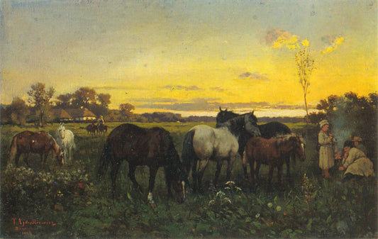 Horses on Pasture