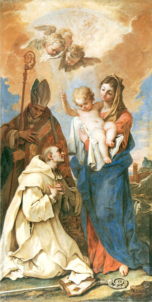 Appearance of Madonna with Child to St. Bruno and St. Hugo