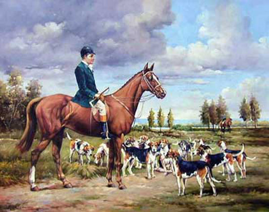 Hunting Paintings N087