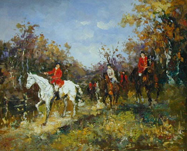 Hunting Paintings N088