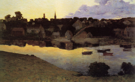 Ipswich at Dusk 1890