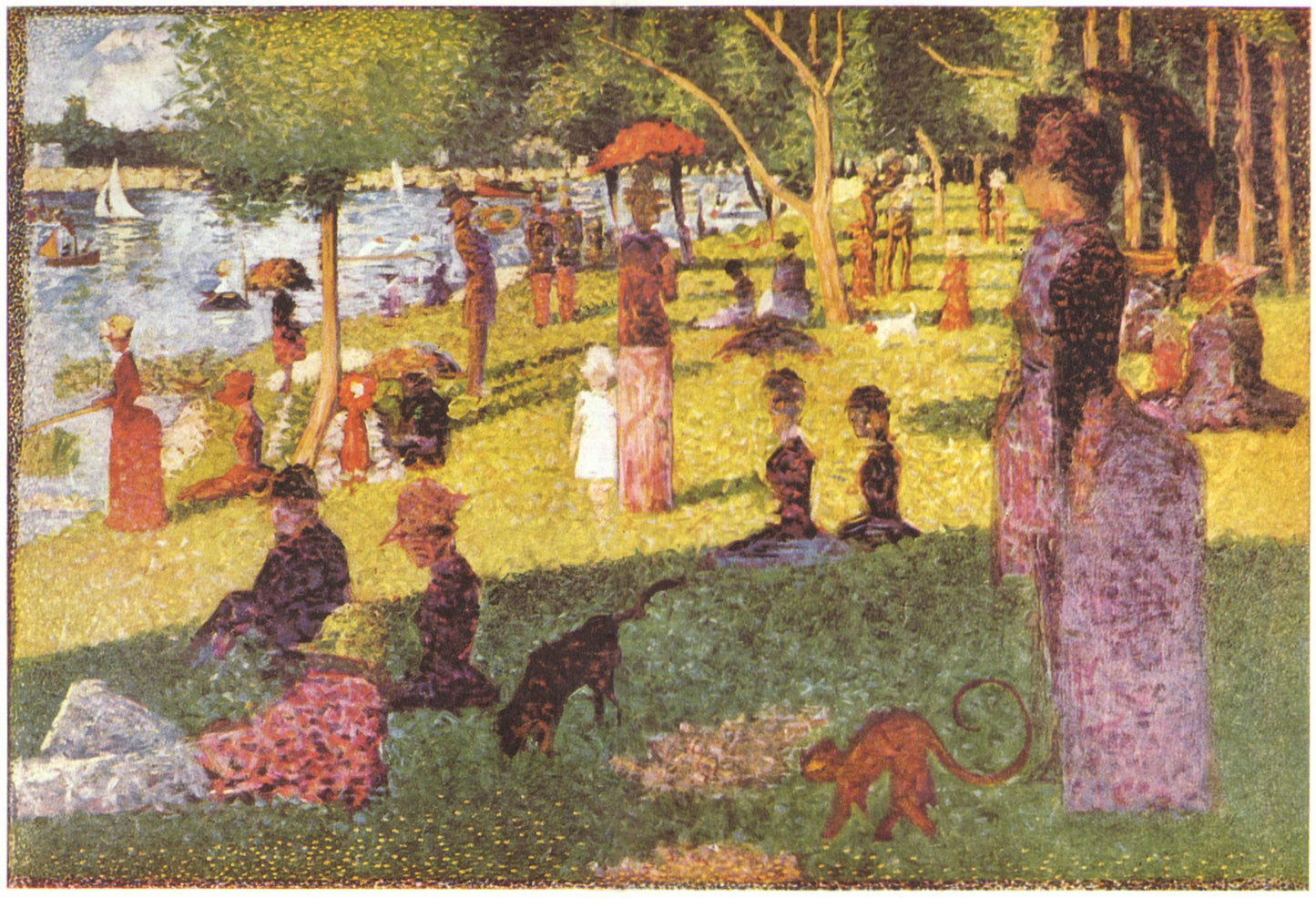 Study for A Sunday Afternoon on the Island of La Grande Jatte