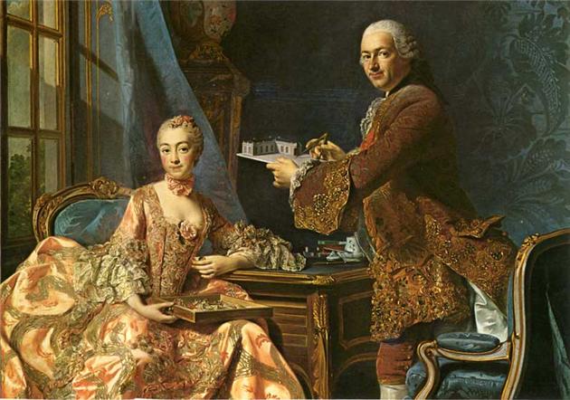 Jean-Rodolphe Perronet with his Wife