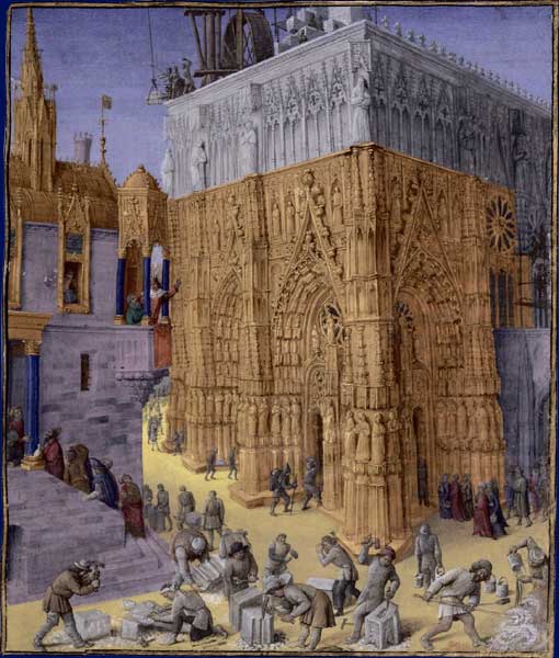 Construction of the Temple of Jerusalem