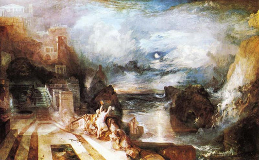 The Parting of Hero and Leander