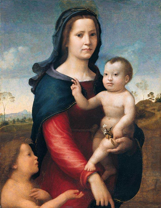 The Madonna and Child with the Infant St John the Baptist