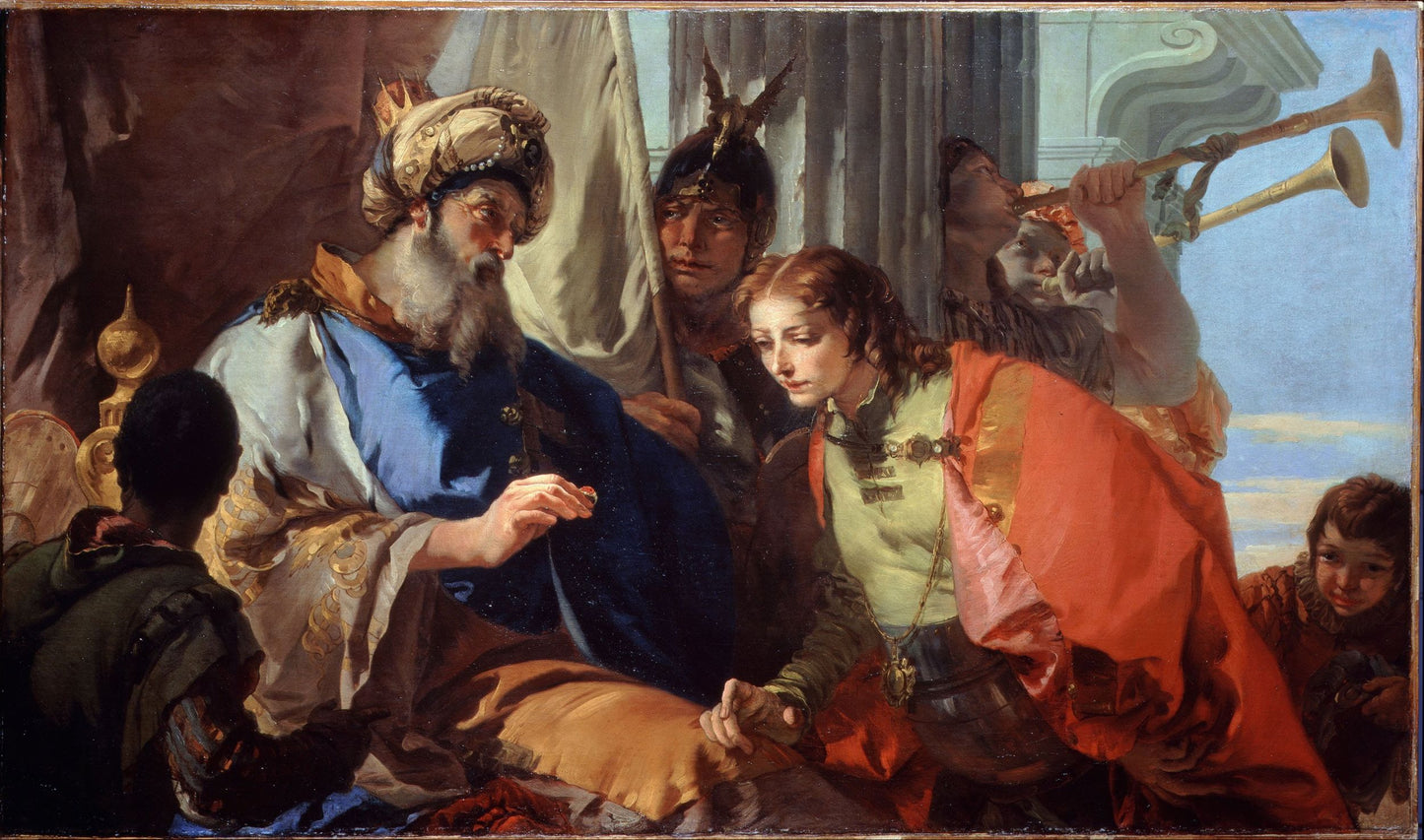 Joseph Receiving Pharaoh's Ring