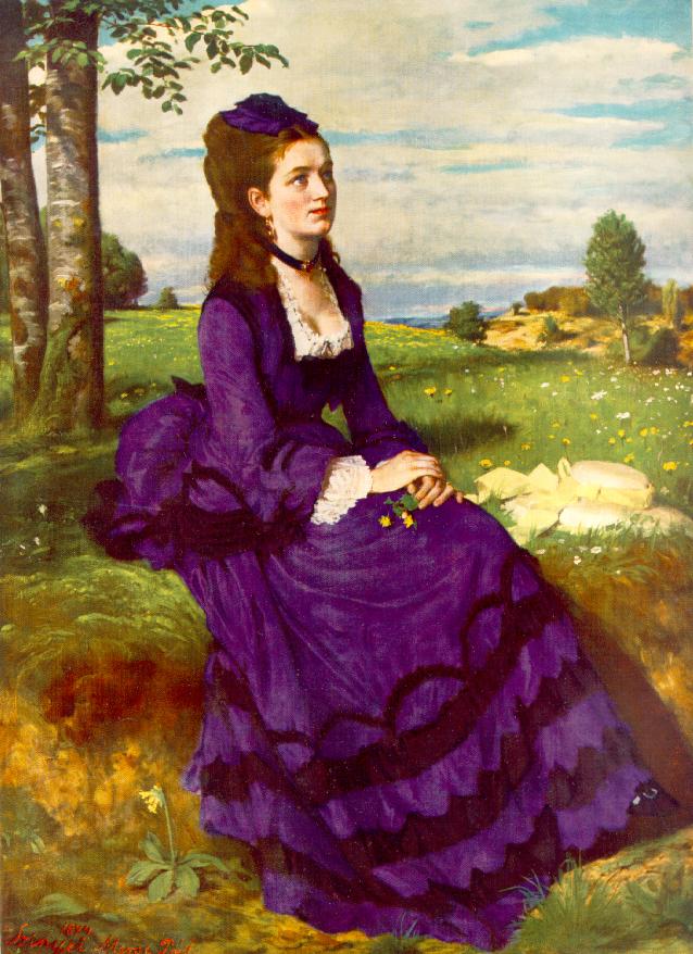 Lady in Violet