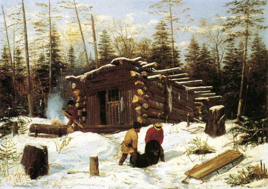 Bringing Home Game - Winter Shanty at Ragged Lake