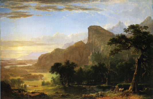 Landscape - Scene from 'Thanatopsis'