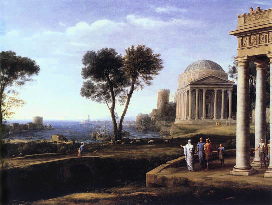 Landscape with Aeneas at Delos