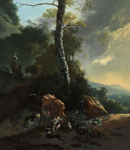 Landscape with Enraged Ox