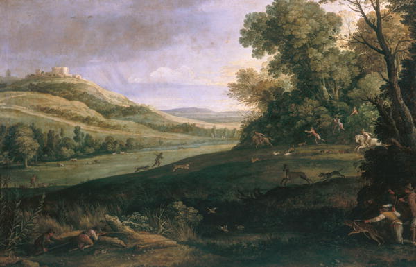 Landscape with Rabbit Hunt