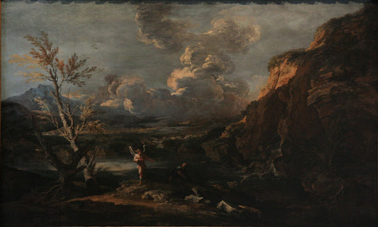 Landscape with Tobit and the Angel