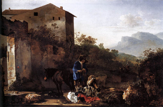 Landscape with a Goatherd