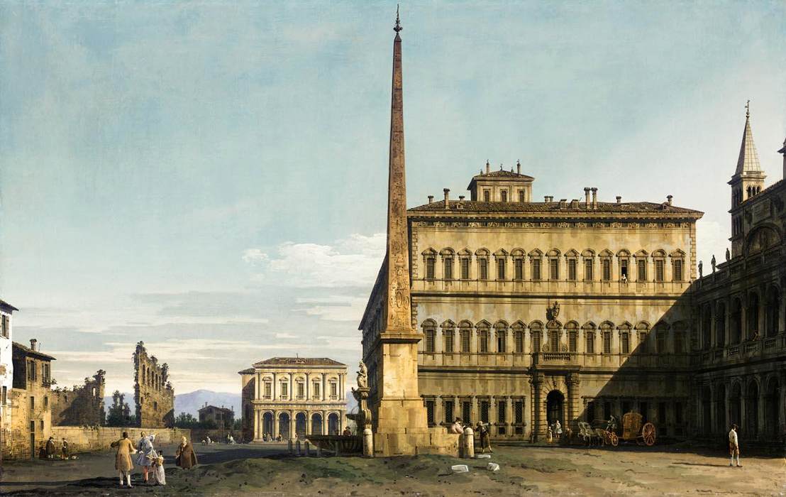 Rome - View of the Piazza di San Giovanni in Laterano