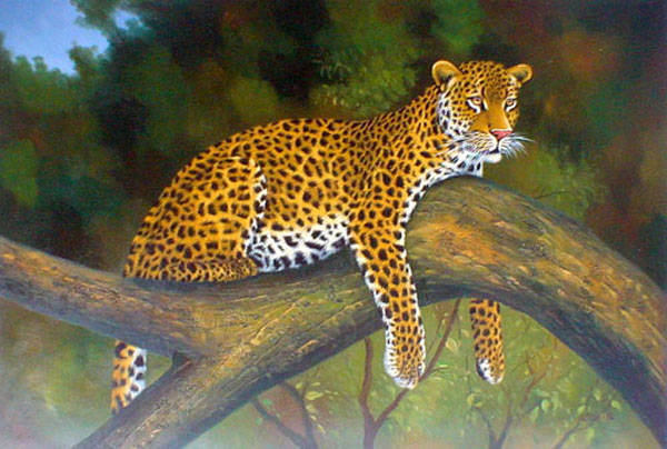 Leopard Paintings N007