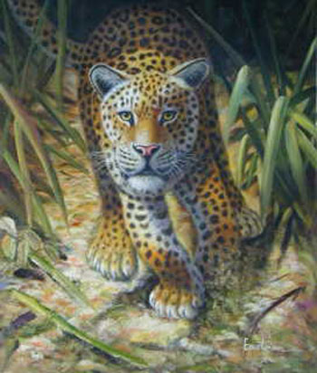 Leopard Paintings N010