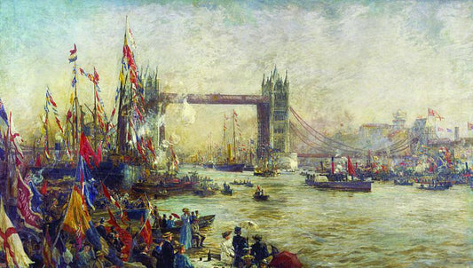 The Opening of Tower Bridge, London