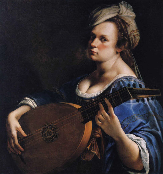 Self-Portrait as Lute Player