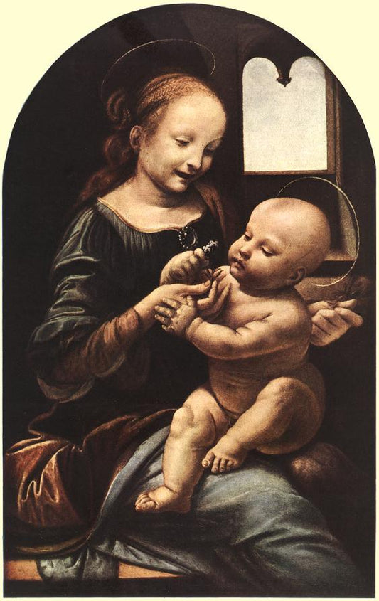 Madonna With Flower