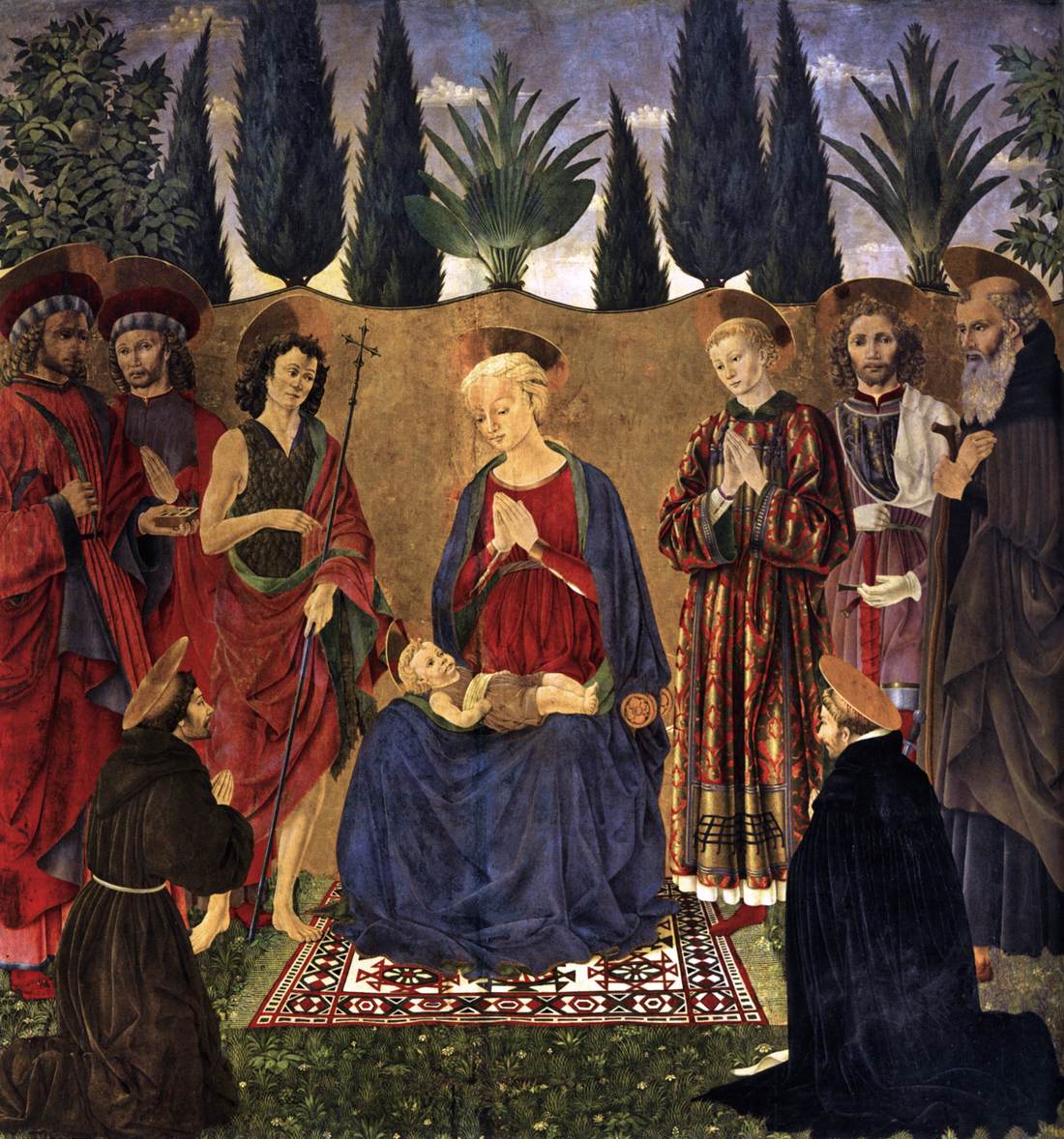 Madonna and Child with Saints