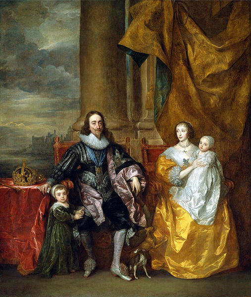 Charles I and Queen Henrietta Maria