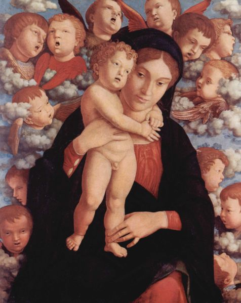 Maria With Child And Angels