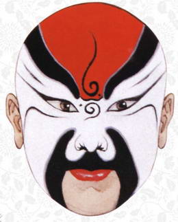 Masks Of Beijing Opera N035