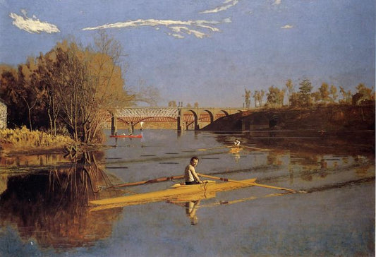 Max Schmitt In A Single Scull