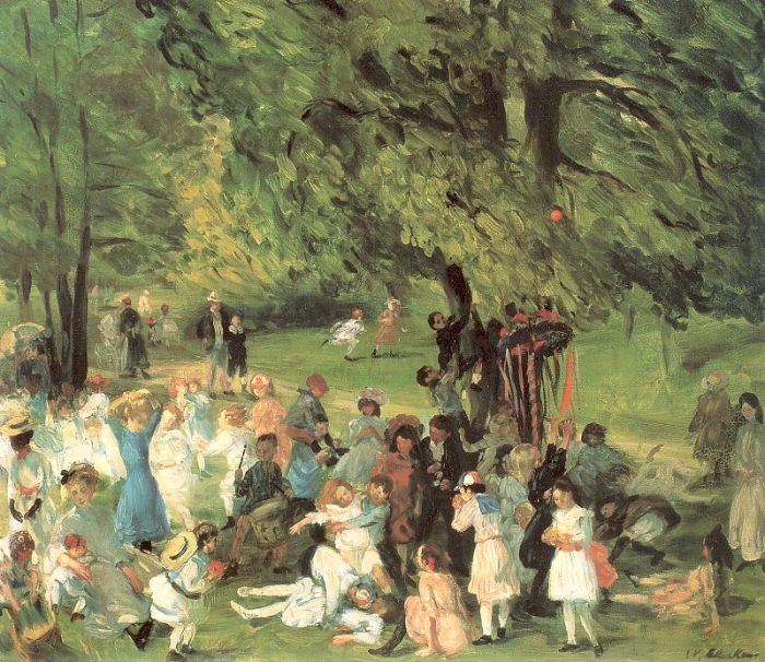 May Day In Central Park